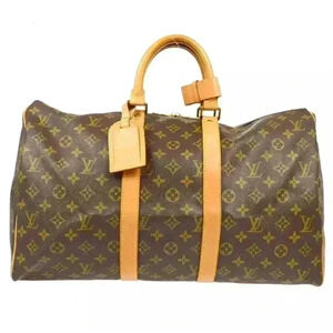 LOUIS VUITTON KEEPALL 45 DUFFLE HANDBAG MONOGRAM